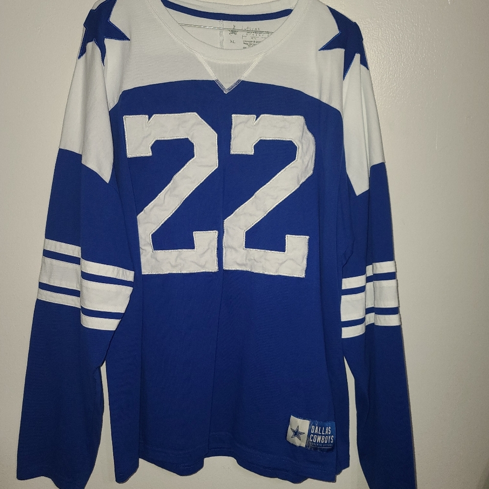 Throwback Dallas Cowboys Emmit Smith Jersey